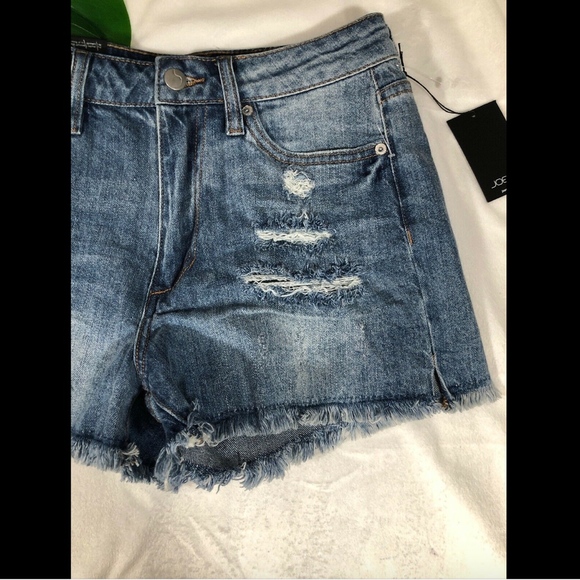 NWT Joe's Jeans Distressed Jean High Waist‎ Shorts - Picture 5 of 8
